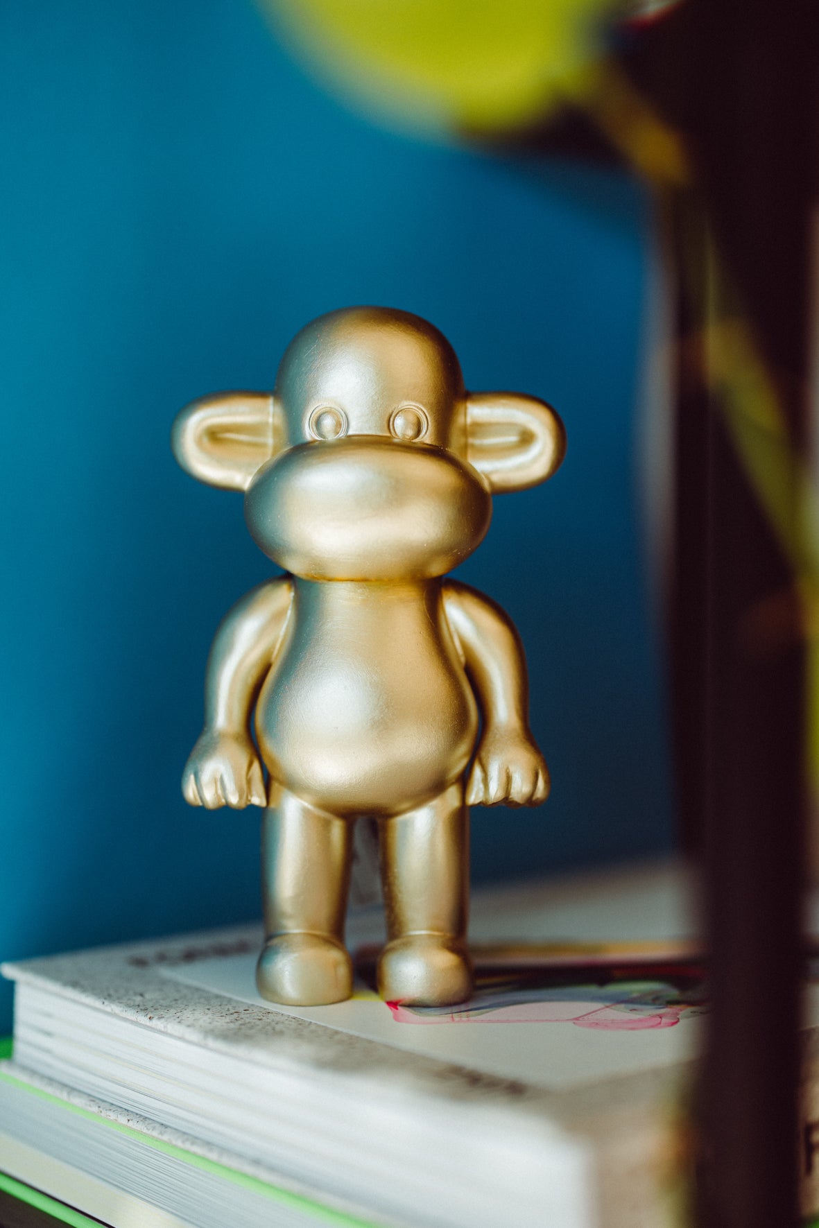 Ornament – Affenfigur - Gold