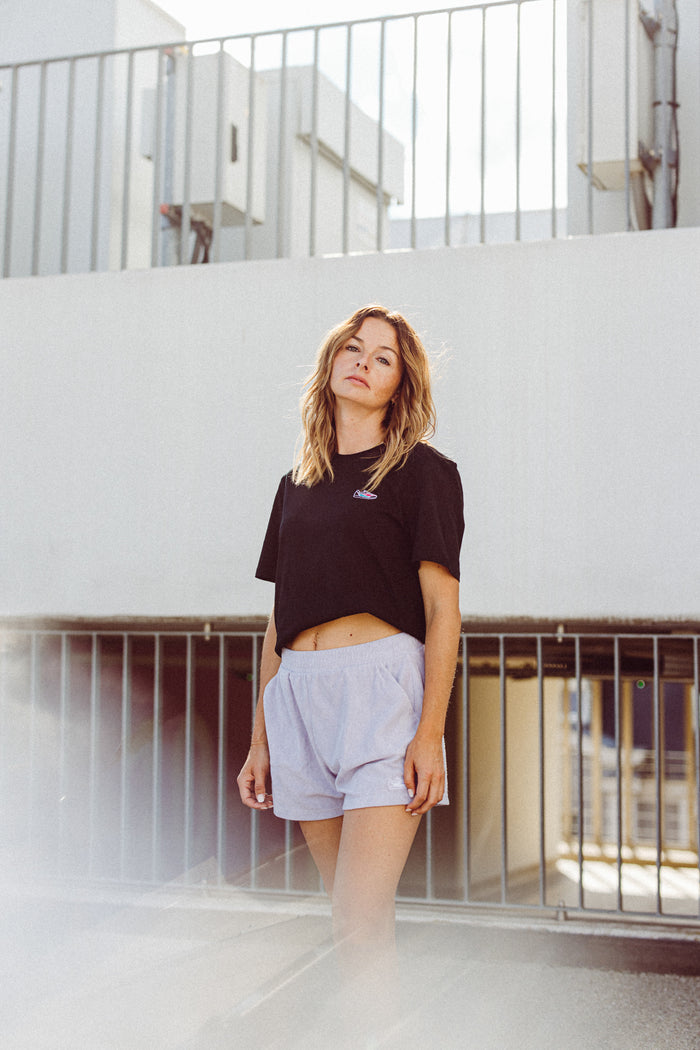 Black Butterfly Summer Tee Woman
