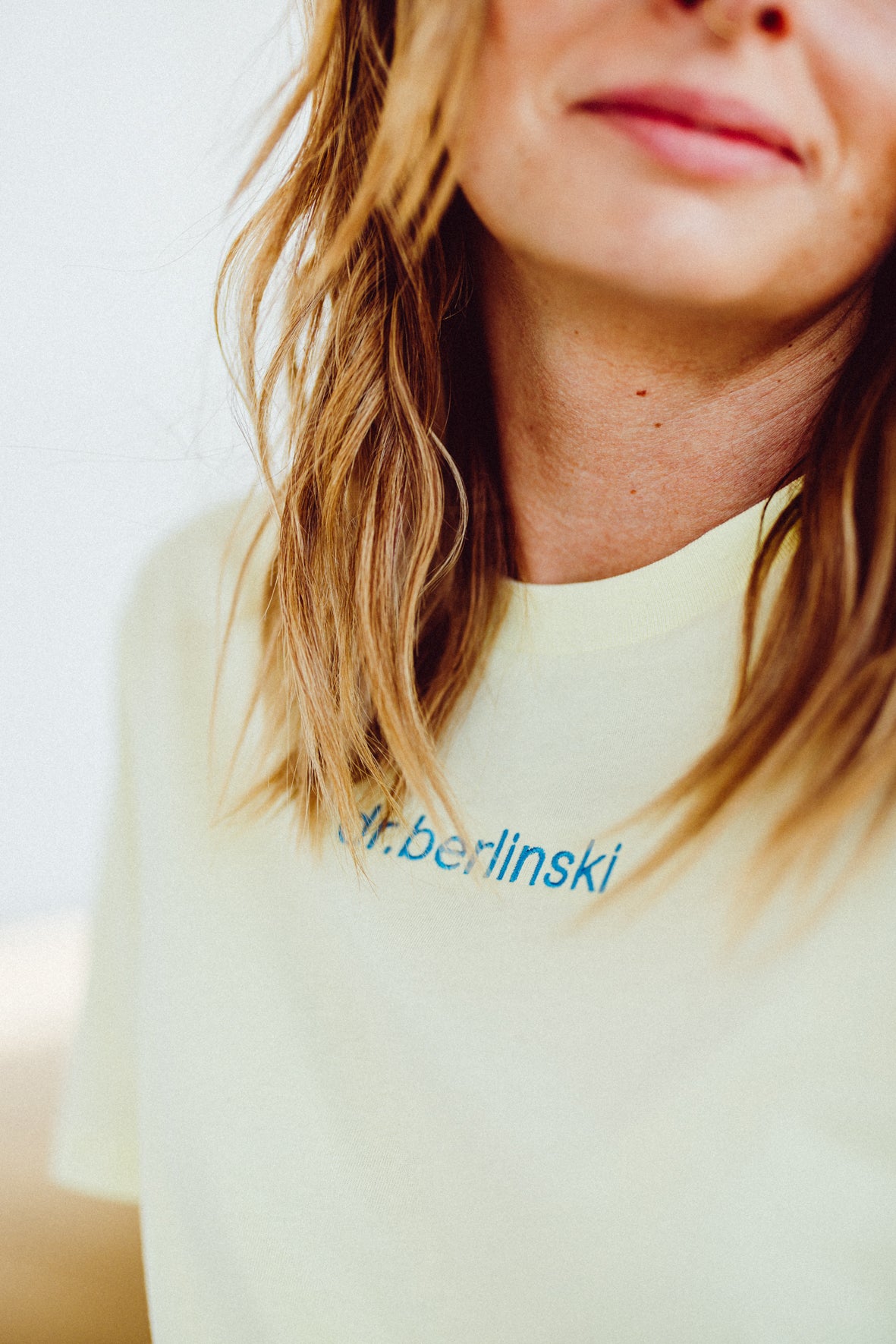 Butterfly Summer Tee in Lemon dr.berlinski