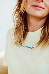 Butterfly Summer Tee in Lemon dr.berlinski