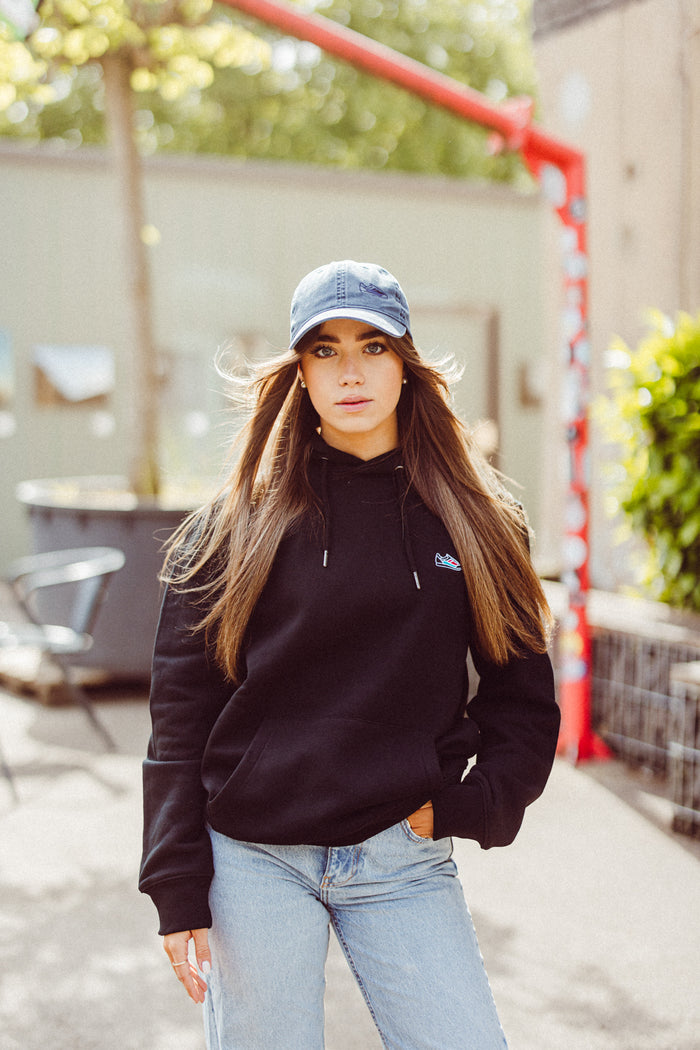 Kapuzensweatshirt Black