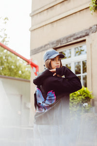 Kapuzensweatshirt Black