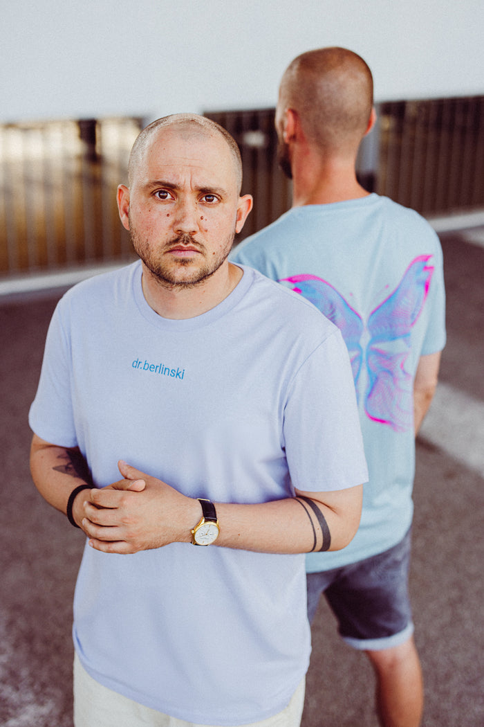 Butterfly Summer Tee in Flieder