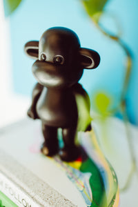 Ornament – Affenfigur - Black