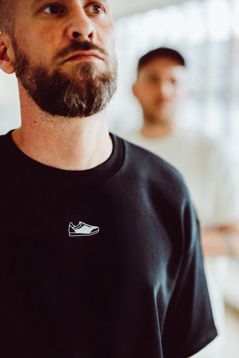 Basic Black Heavy Oversized Tee