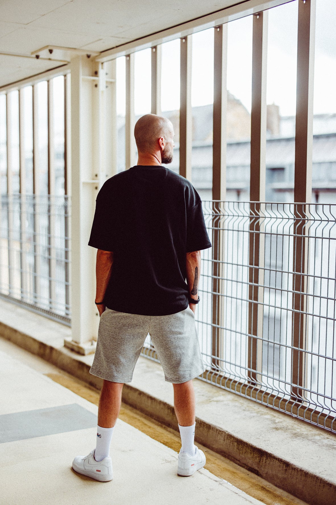 Basic Black Heavy Oversized Tee