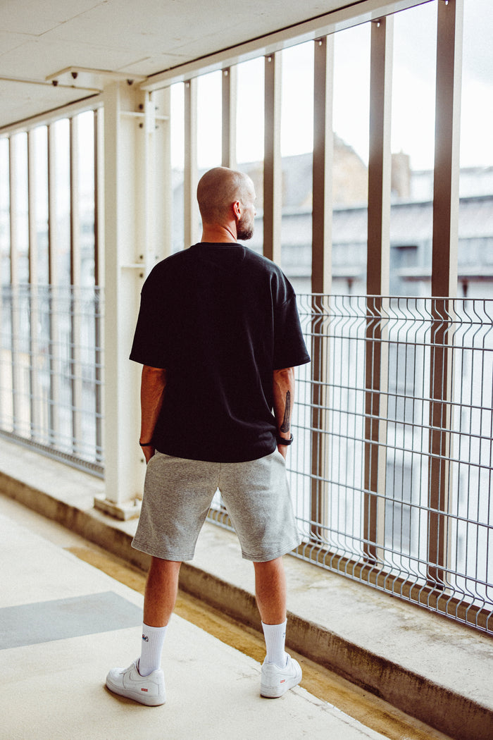 Basic Black Heavy Oversized Tee