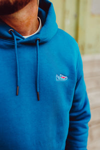 Kapuzensweatshirt Blue