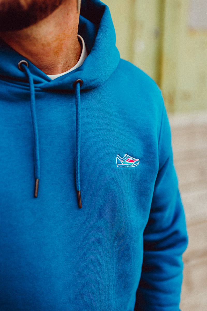 Kapuzensweatshirt Blue