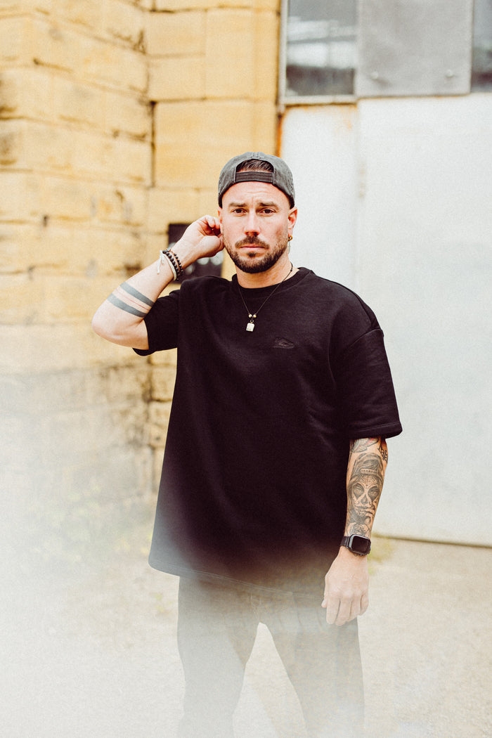 Basic Black Heavy Oversize Tee