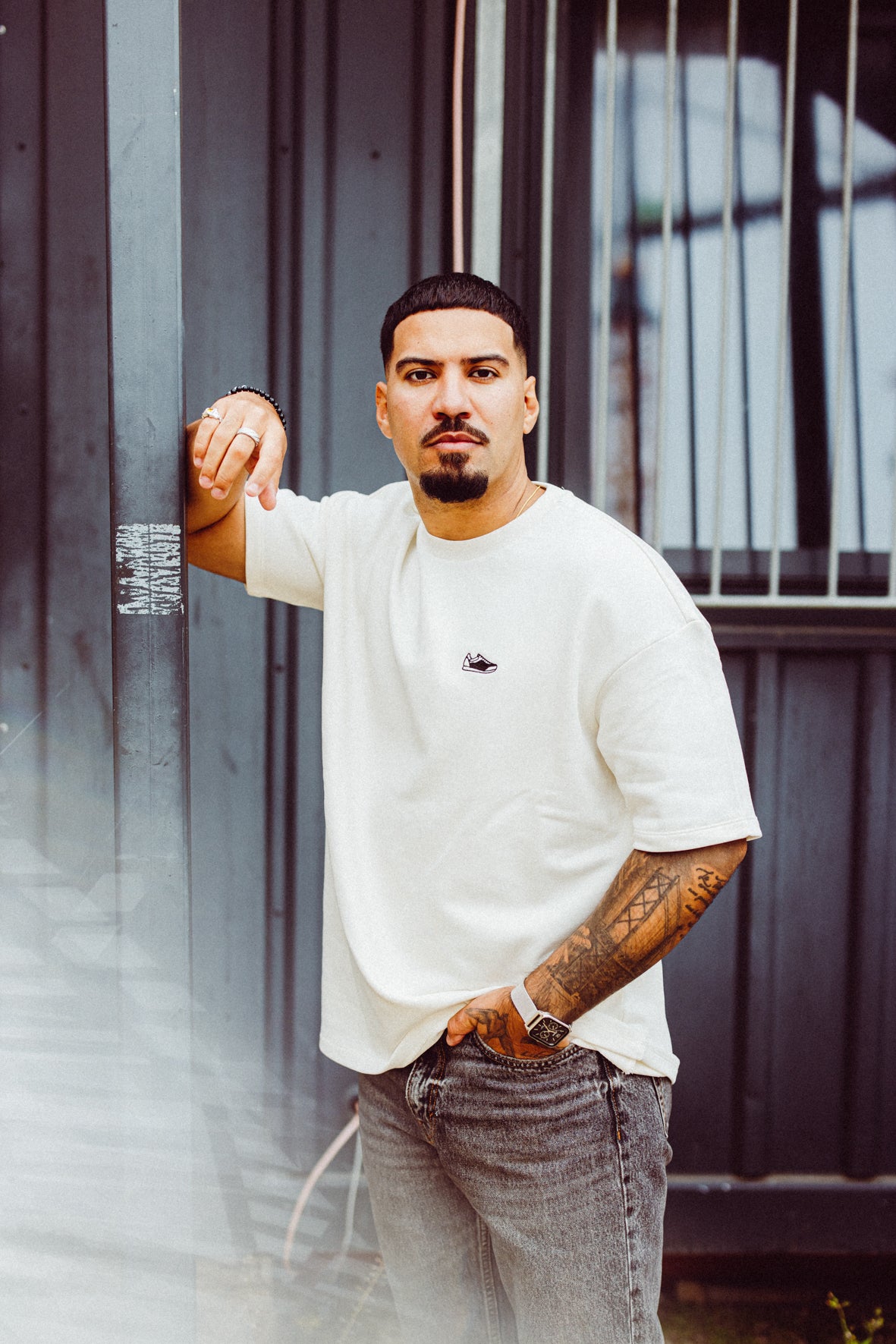 Basic White Heavy Oversized Tee