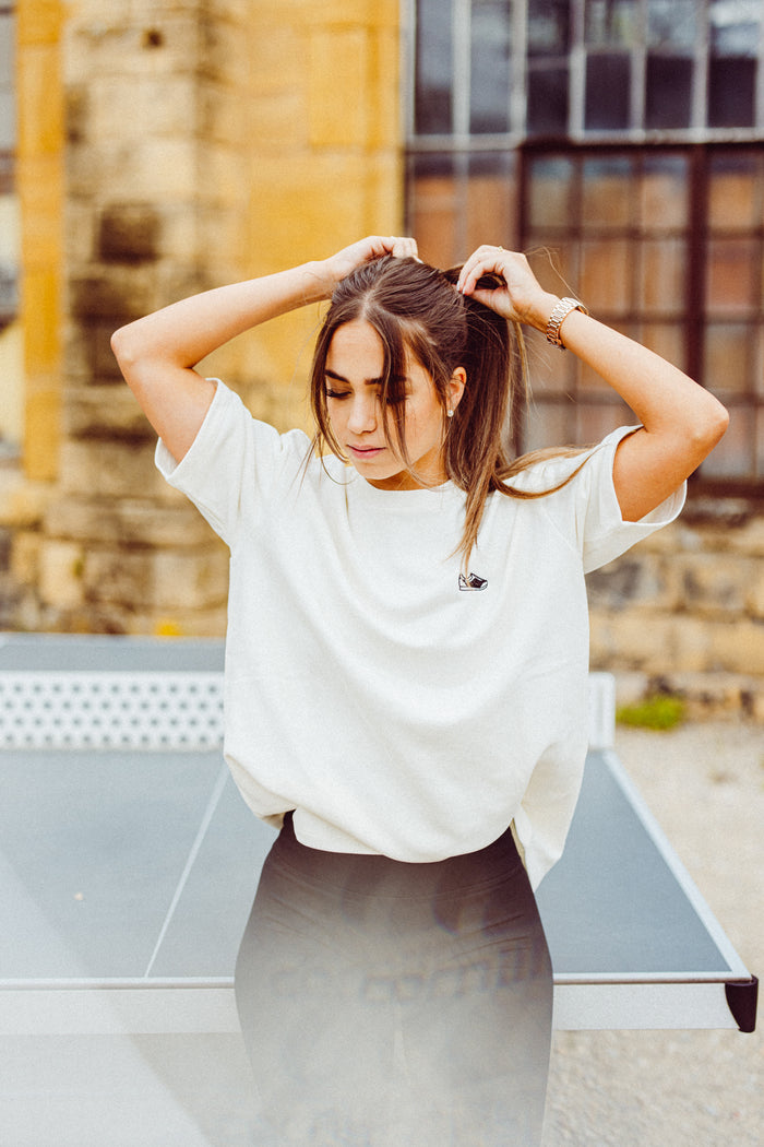 Basic White Heavy Oversized Tee