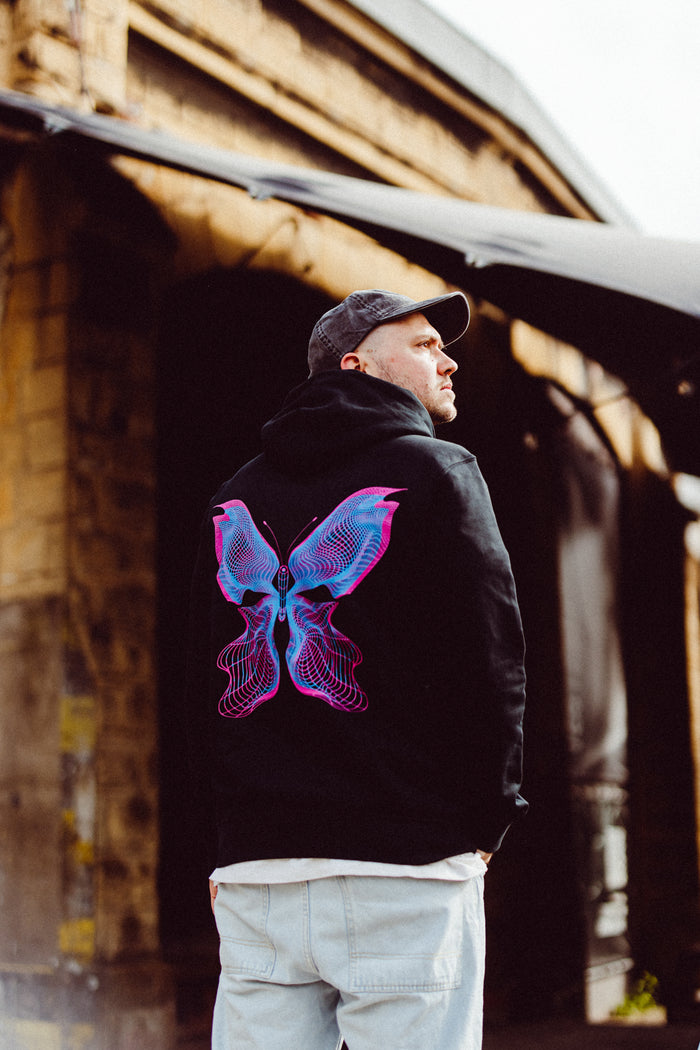 Kapuzensweatshirt Black