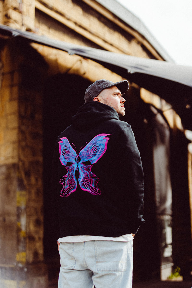 Kapuzensweatshirt Black