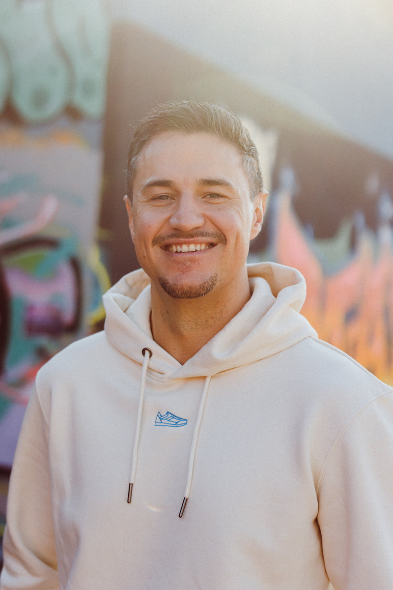 Kapuzensweatshirt Smiley Raw