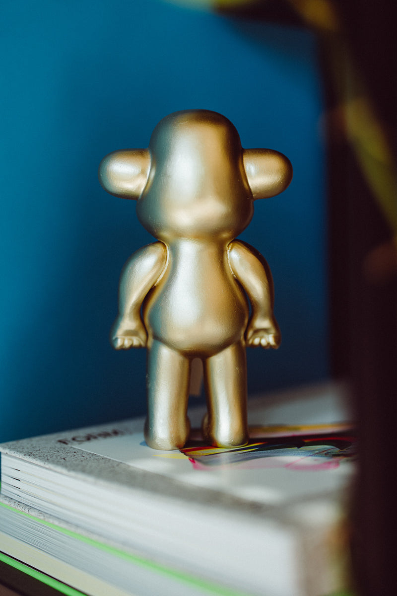 Ornament – Affenfigur - Gold