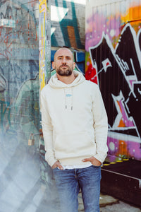 Kapuzensweatshirt Smiley Raw