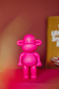 Ornament – Affenfigur - Pink