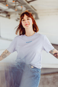 Butterfly Summer Tee in Flieder Woman