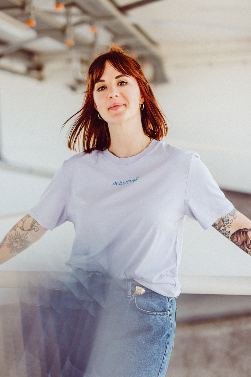 Butterfly Summer Tee in Flieder Woman