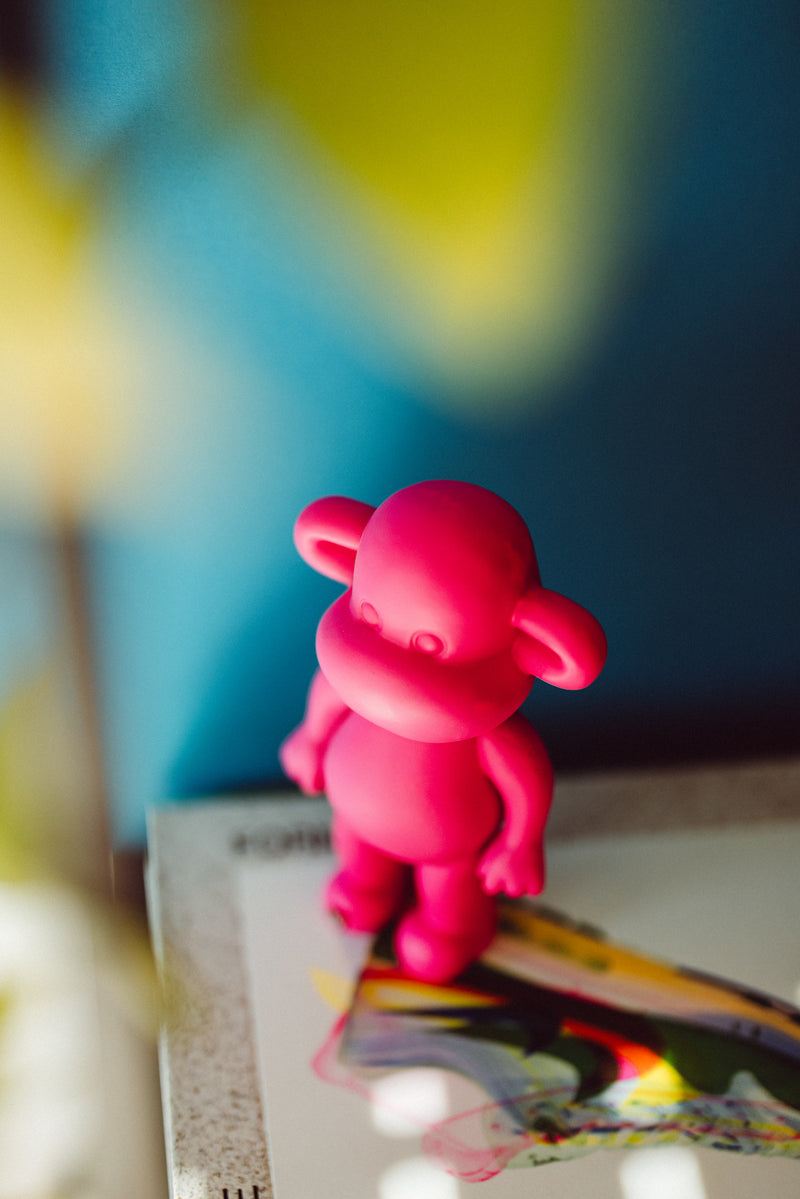 Ornament – Affenfigur - Pink