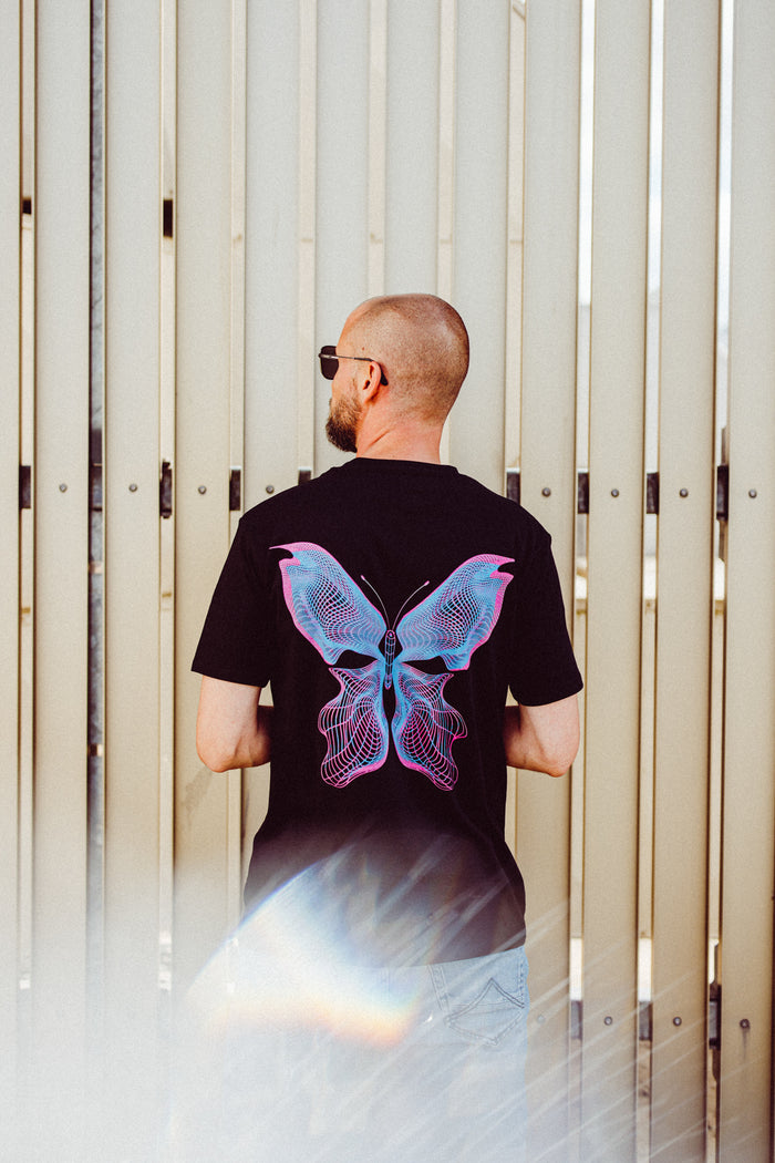 Black Butterfly Summer Tee