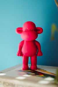 Ornament – Affenfigur - Pink