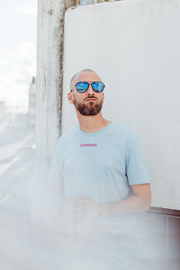 Butterfly Summer Tee in Aquamarine Front