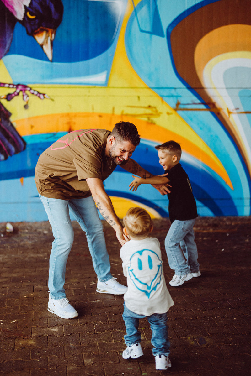 Kids Smiley Tee RAW